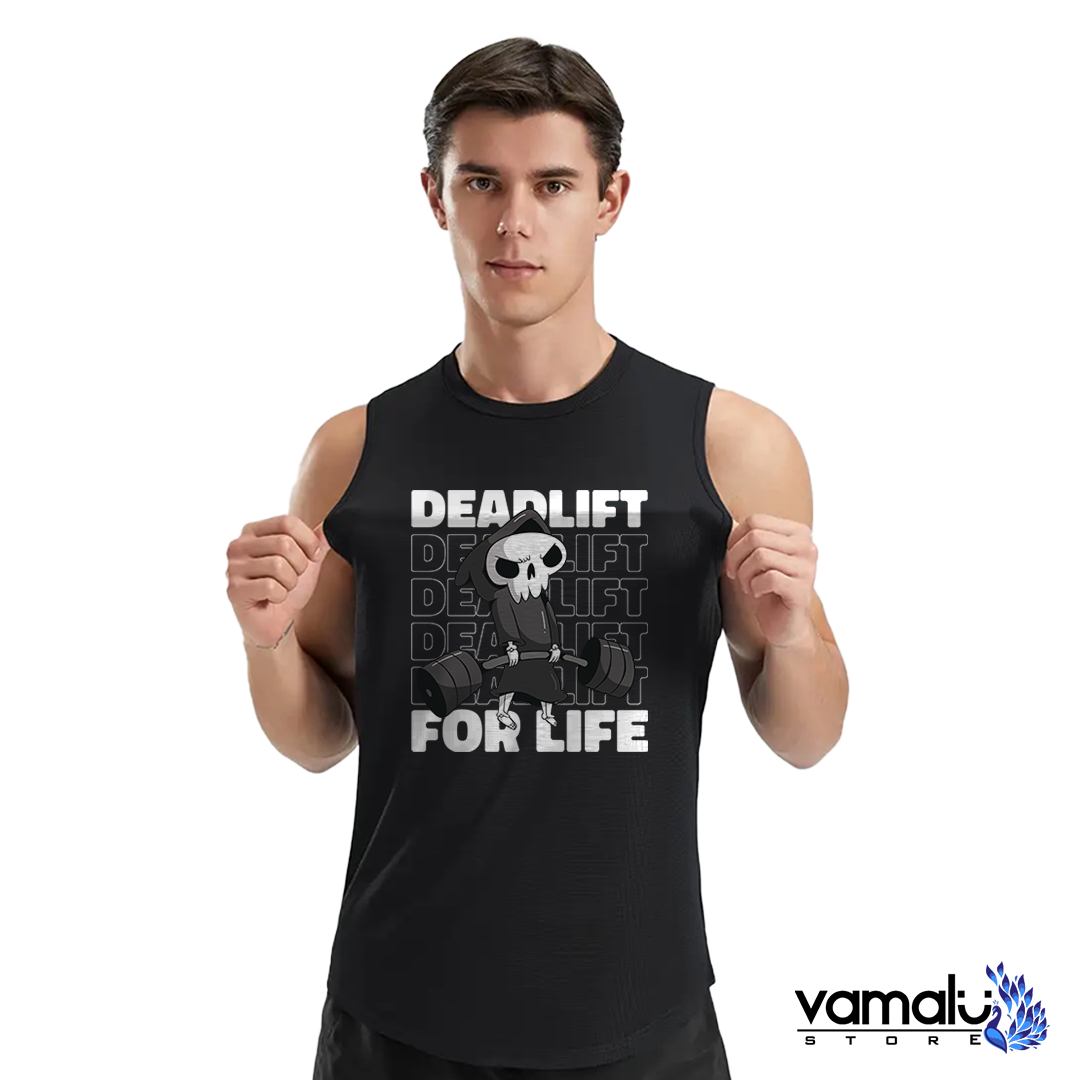 DeadLift For Life - Camiseta Deportiva