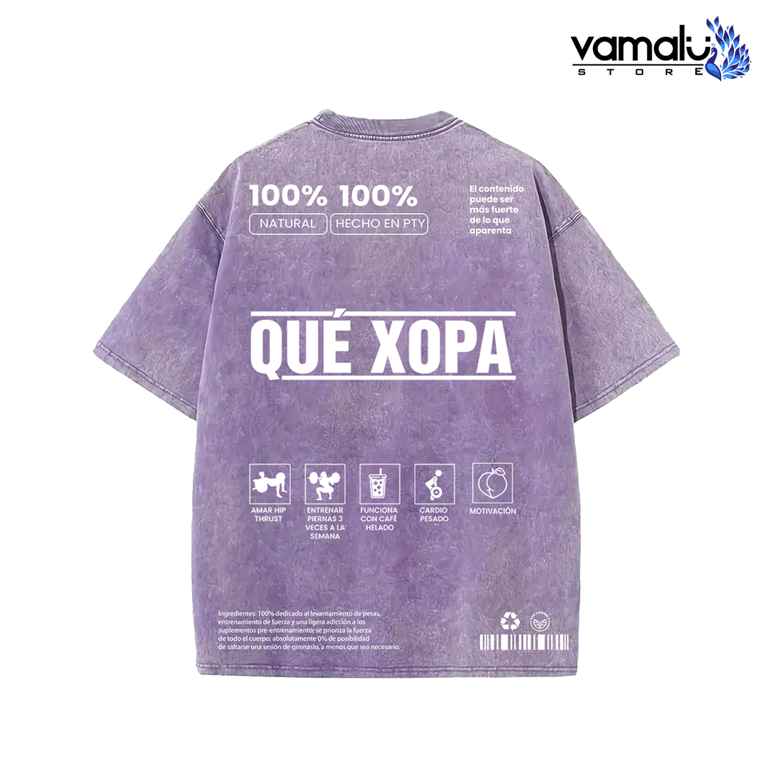 100% PTY Que Xopa – Oversize | Gym Girl | Lila