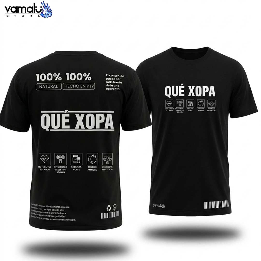 100% PTY Que xopa | T-Shirt Hombre