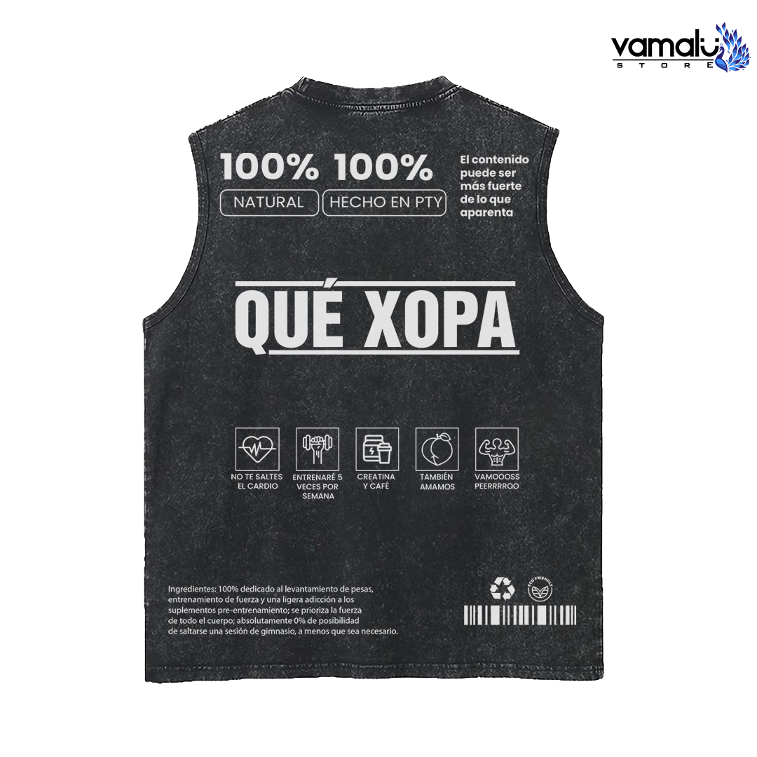 100% PTY Que Xopa - Sleeveless Tank